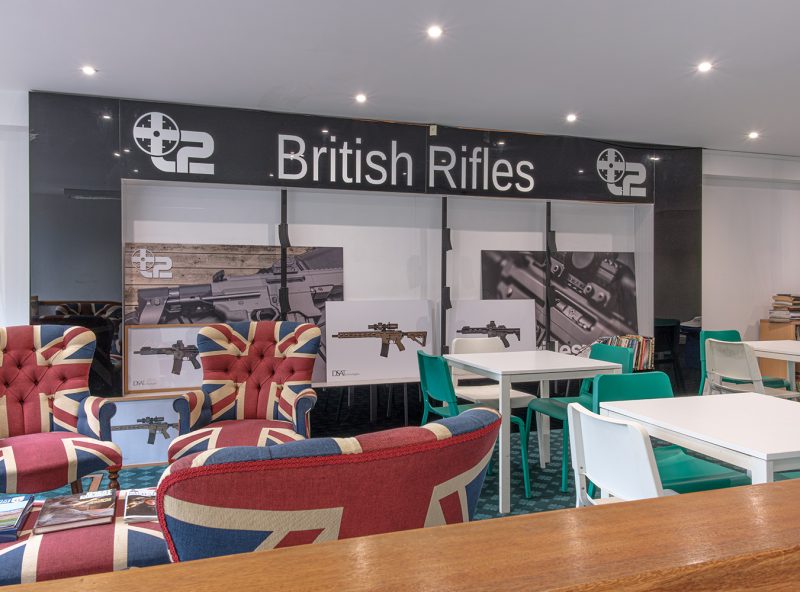 The Tunnel Target Sports Centre seating area (2/2)