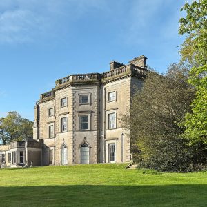 Grey Abbey House rear from the gardens