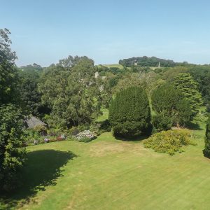 Grey Abbey Estate from top of the house