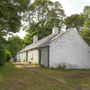 Cottages on Mid Island, Strangford Lough