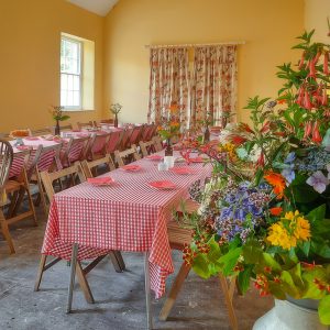 Grey Abbey Estate granary event space interior