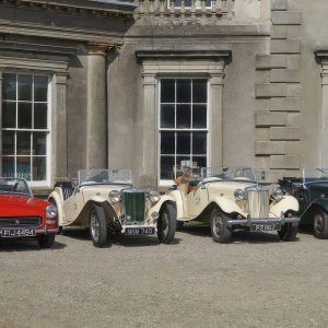 Grey Abbey Estate MG Owners Club meet 2